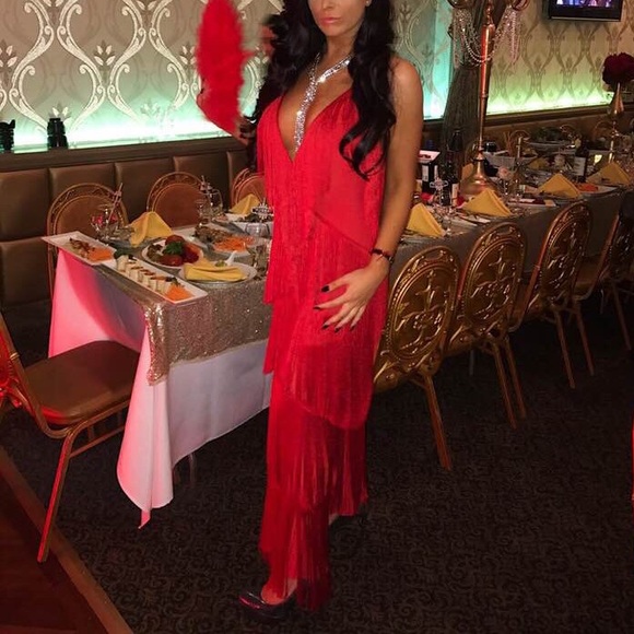 malia fringe jumpsuit